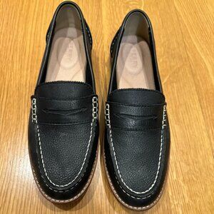 Sperry Seaport Penny Loafer Black